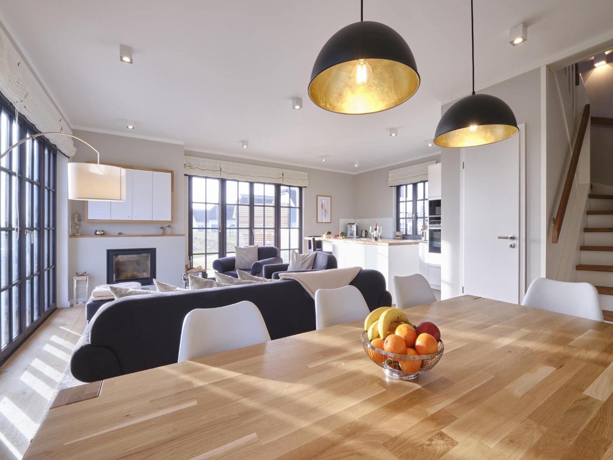 Reetland Am Meer - Luxusplus Reetdachvilla Mit 4 Schlafzimmern, Aussensauna, Loungebereich Und Kamin G07 ドランスケ エクステリア 写真